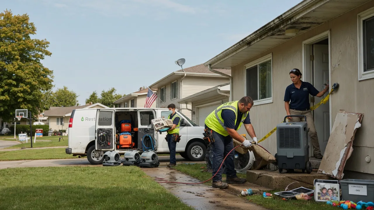 Water Damage Restoration in Valley City, OH near me